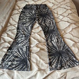 Tie-Dye Flare Pants